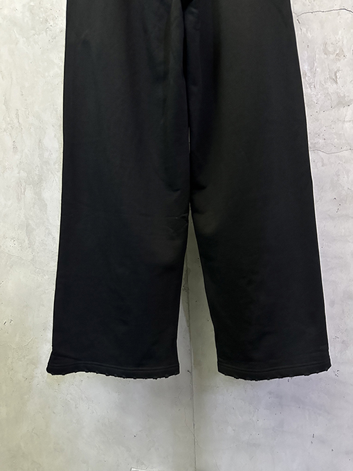 バレンシアガコピー Balenciaga 黄色のテープロゴ入りカジュアルパンツ