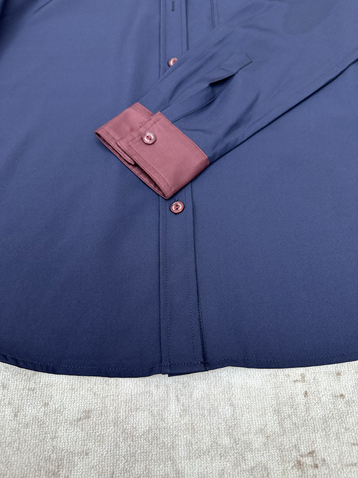 シャネルスーパーコピー 春夏レディースプレビューコレクションカラーブロックボタン付きシルクコットンプリント長袖シャツ