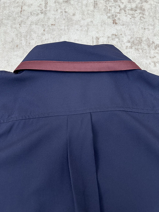 シャネルスーパーコピー 春夏レディースプレビューコレクションカラーブロックボタン付きシルクコットンプリント長袖シャツ