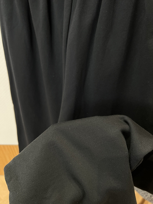 バレンシアガ BALENCIAGA 刺繍ロゴ入りワイドレッグドローストリングカジュアルスウェットパンツ