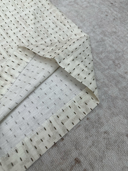 フェンディ リネンステッチ柄のバミューダカジュアルショーツ