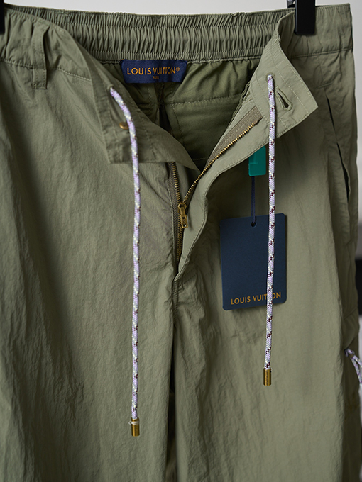 ルイヴィトン L.V.M 刺繍りテクニカルファブリック登山ワークパンツ