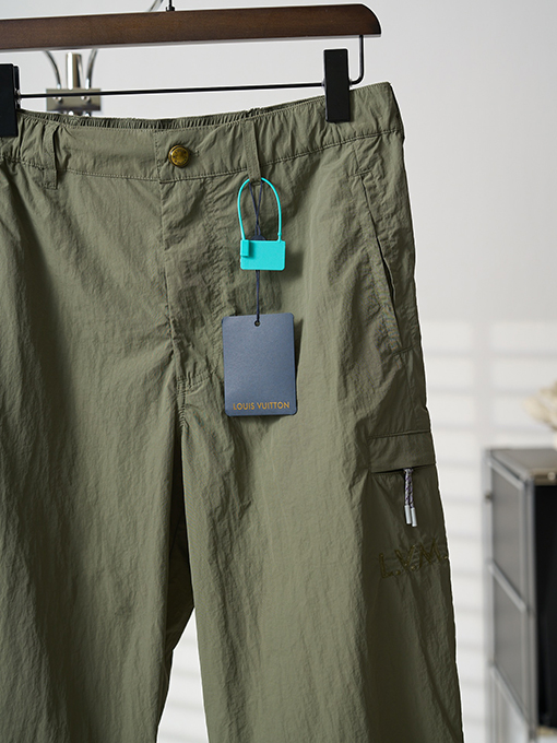 ルイヴィトン L.V.M 刺繍りテクニカルファブリック登山ワークパンツ
