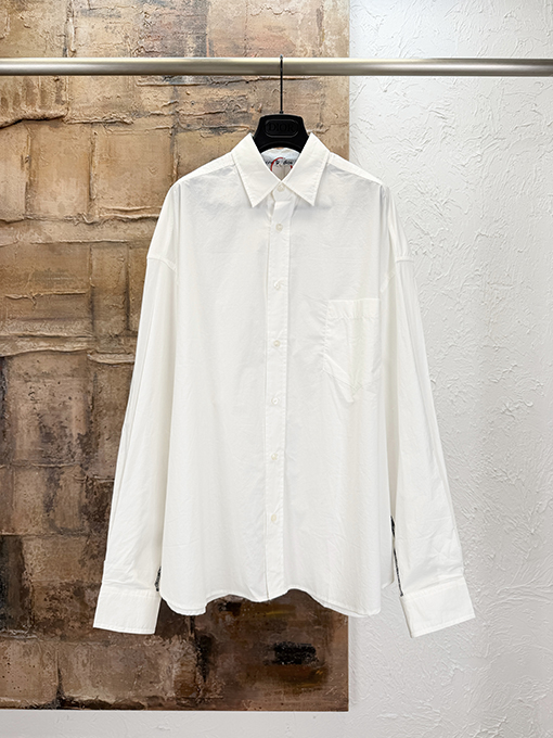 アクネストゥディオズ Acne Studios ジャカード織りマイクロラベル長袖シャツ