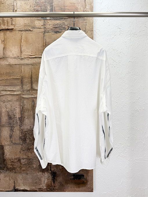 アクネストゥディオズ Acne Studios ジャカード織りマイクロラベル長袖シャツ