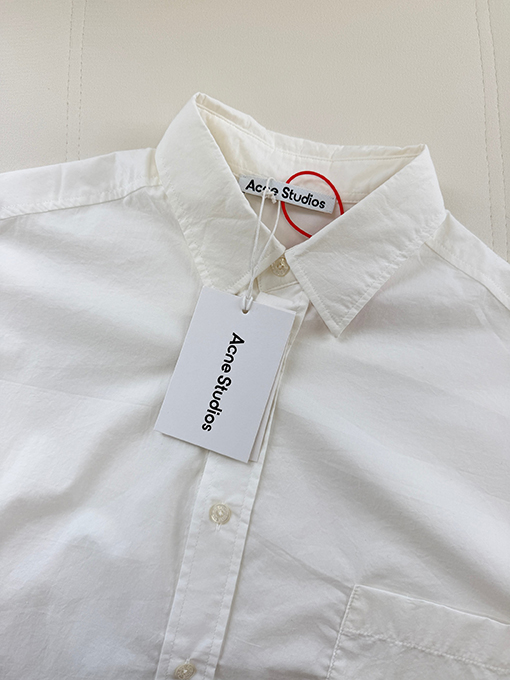 アクネストゥディオズ Acne Studios ジャカード織りマイクロラベル長袖シャツ