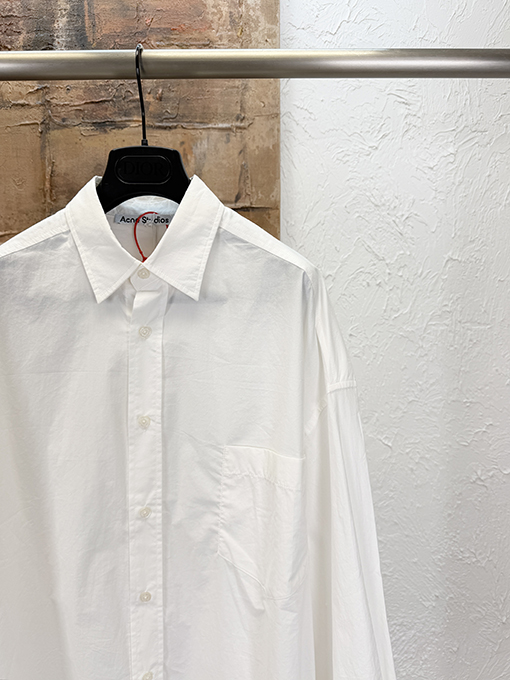 アクネストゥディオズ Acne Studios ジャカード織りマイクロラベル長袖シャツ