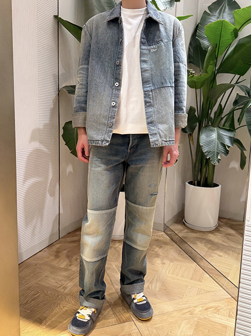 ディオールスーパーコピー Dior パッチワークデニムジャケット