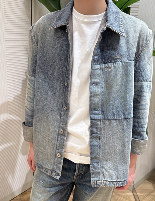 ディオールスーパーコピー Dior パッチワークデニムジャケット