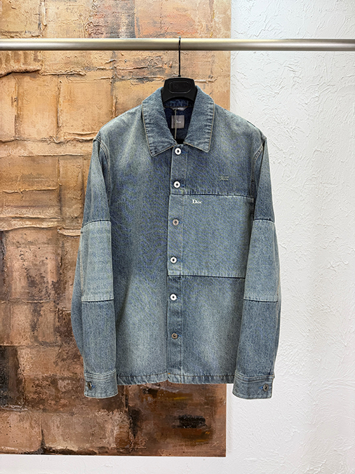 ディオールスーパーコピー Dior パッチワークデニムジャケット