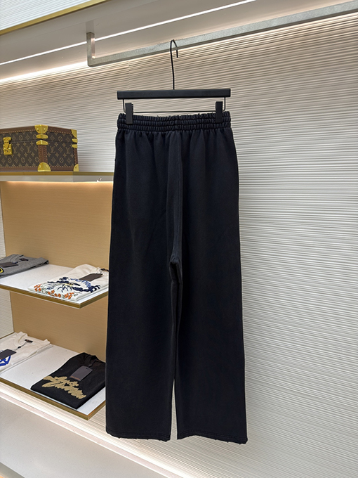 バレンシアガ Balenciaga 純綿の魚の鱗ソールカジュアルパンツ