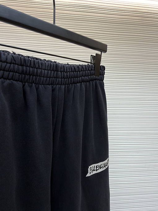 バレンシアガ Balenciaga 純綿の魚の鱗ソールカジュアルパンツ