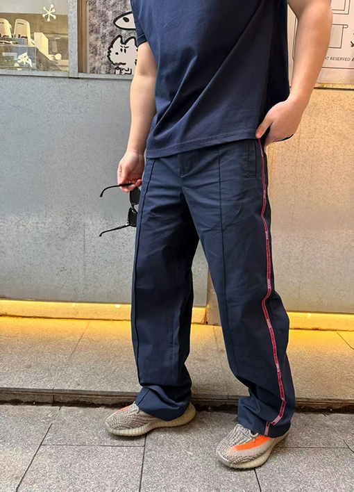 グッチブランドスーパーコピー ウェビングトリムのスウェットパンツ