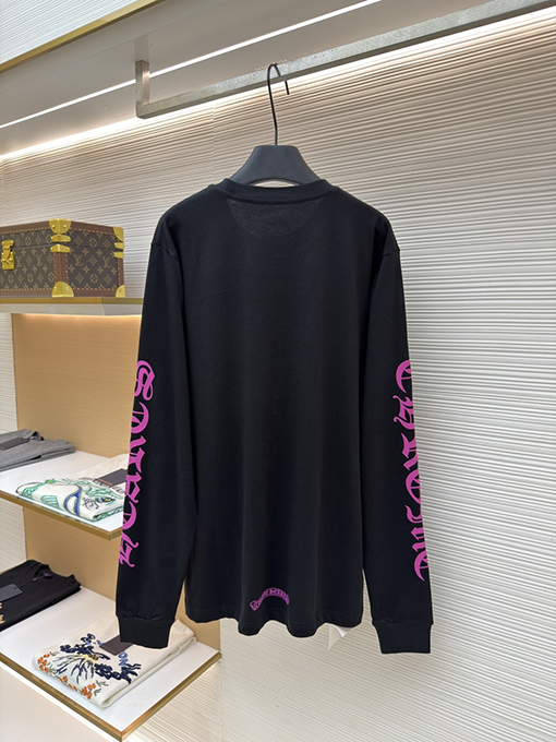 クロムハーツ ローズレッドの長袖シャツ