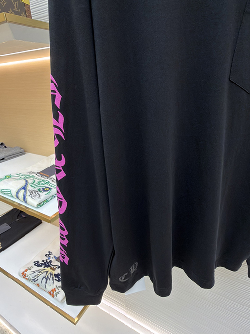 クロムハーツ ローズレッドの長袖シャツ