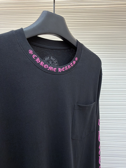 クロムハーツ ローズレッドの長袖シャツ