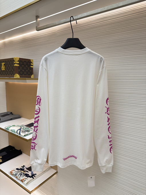 クロムハーツ ローズレッドの長袖シャツ