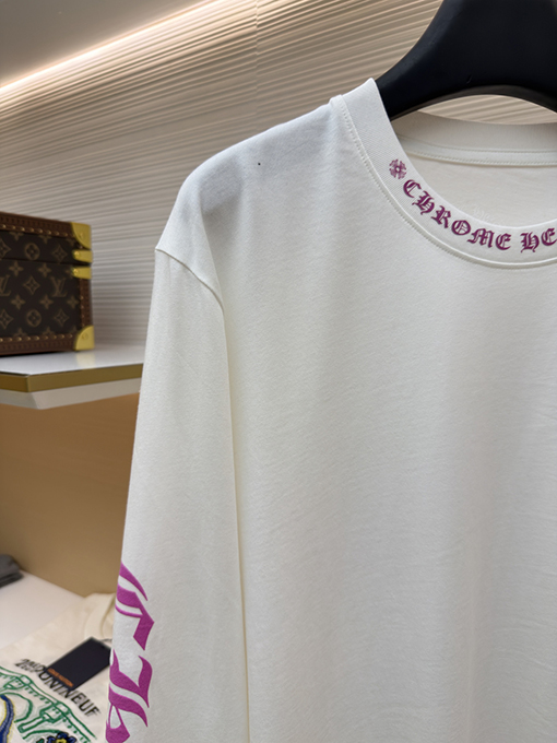 クロムハーツ ローズレッドの長袖シャツ