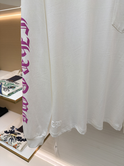 クロムハーツ ローズレッドの長袖シャツ