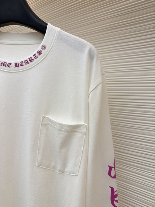 クロムハーツ ローズレッドの長袖シャツ