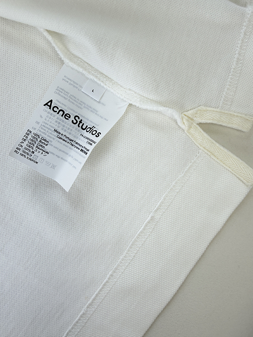 アクネストゥディオズコピー Acne Studios 刺繍入り半袖Tシャツ