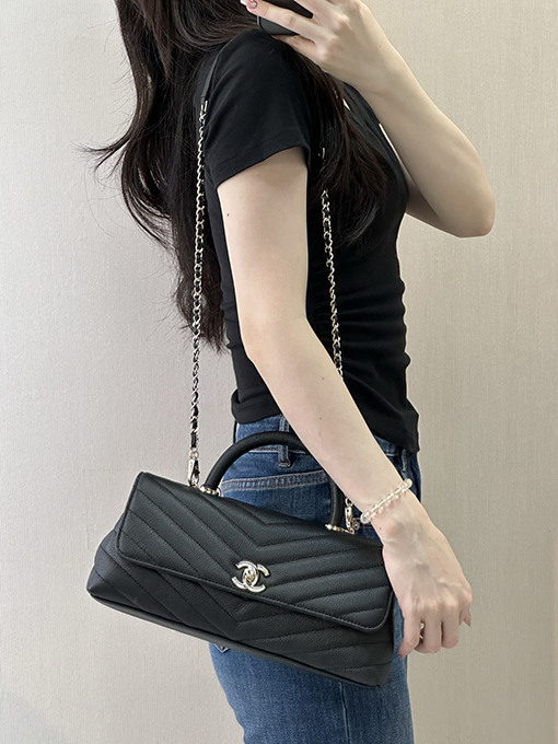 シャネルブランドスーパーコピー coco レディースクラシックな細長いチャームバッグ