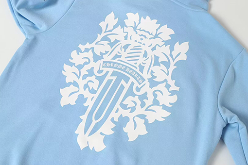 クロムハーツ 剣柄プリントパーカー