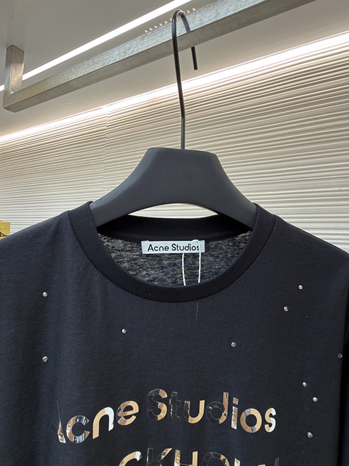 アクネストゥディオズコピー Acne Studios レーザーラインストーン付き長袖シャツ