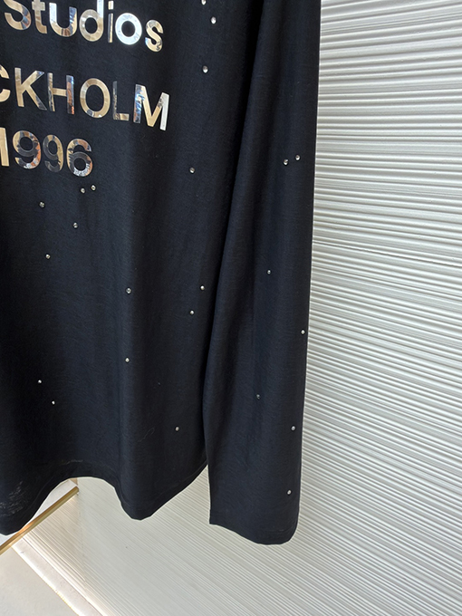 アクネストゥディオズコピー Acne Studios レーザーラインストーン付き長袖シャツ