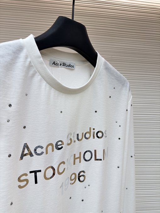 アクネストゥディオズコピー Acne Studios レーザーラインストーン付き長袖シャツ