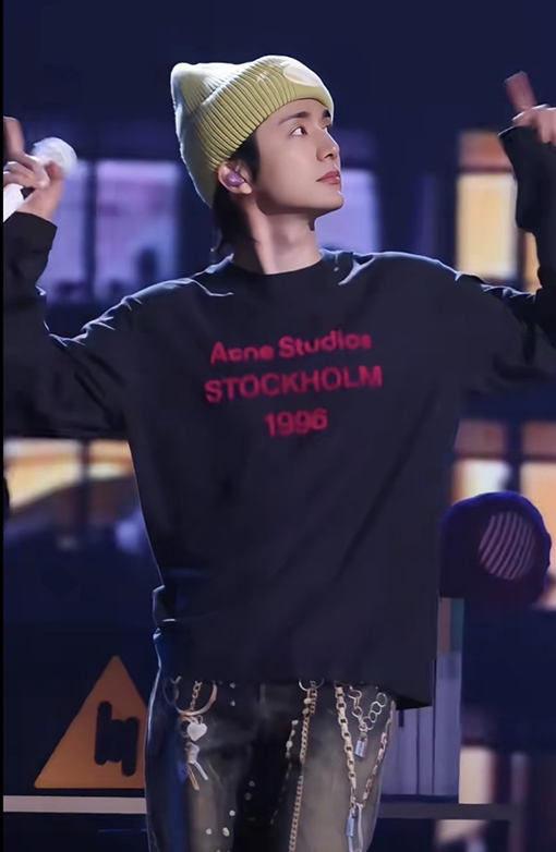 アクネストゥディオズ Acne Studios STOCKHOLM 1996 限定レディースロゴ入り長袖シャツ