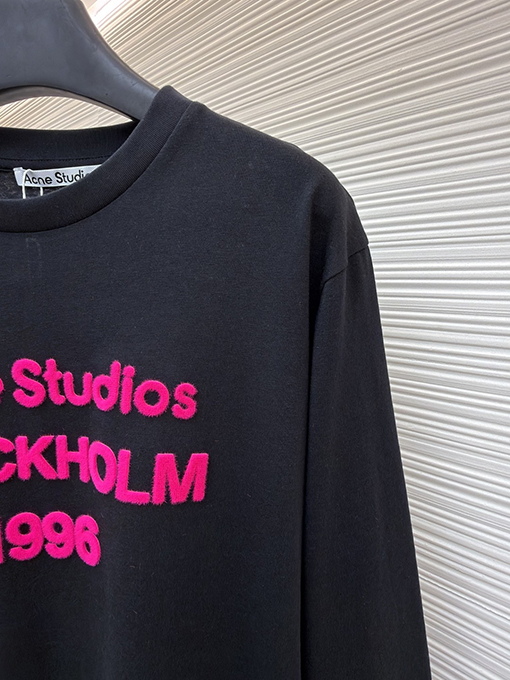 アクネストゥディオズ Acne Studios STOCKHOLM 1996 限定レディースロゴ入り長袖シャツ
