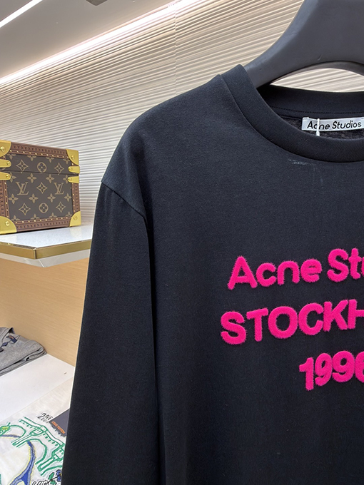 アクネストゥディオズ Acne Studios STOCKHOLM 1996 限定レディースロゴ入り長袖シャツ