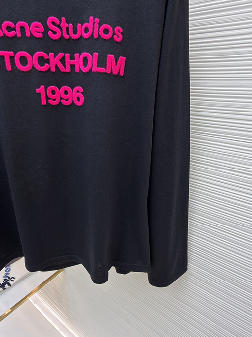 アクネストゥディオズ Acne Studios STOCKHOLM 1996 限定レディースロゴ入り長袖シャツ