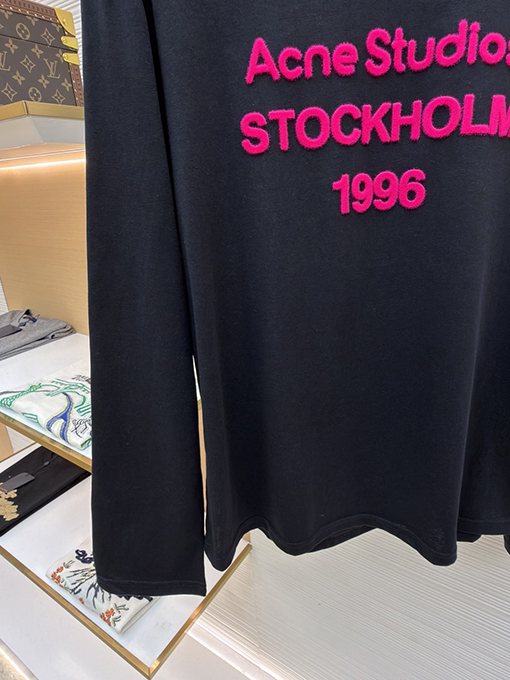 アクネストゥディオズ Acne Studios STOCKHOLM 1996 限定レディースロゴ入り長袖シャツ