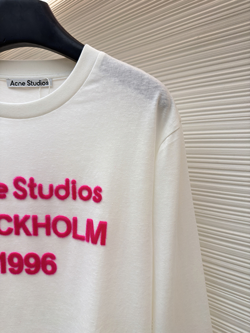 アクネストゥディオズ Acne Studios STOCKHOLM 1996 限定レディースロゴ入り長袖シャツ
