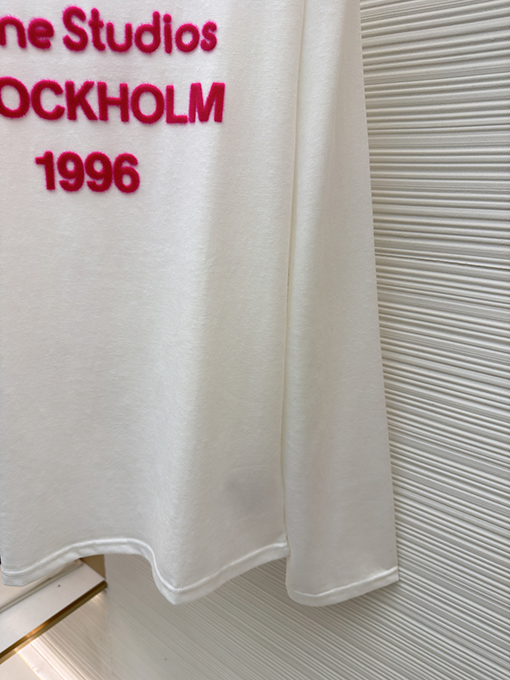 アクネストゥディオズ Acne Studios STOCKHOLM 1996 限定レディースロゴ入り長袖シャツ