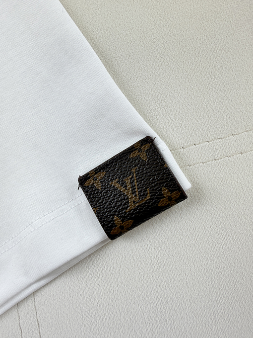 ルイヴィトン フロッキープリント半袖Tシャツ