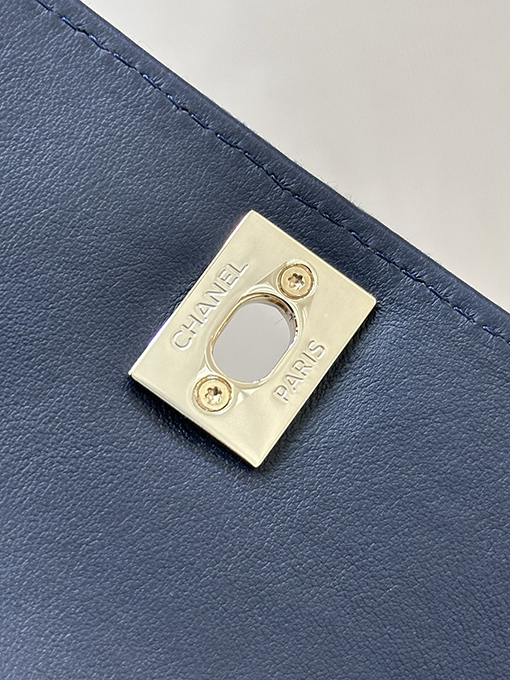 シャネルコピー 4244レディースシリーズ 24K厚シャンパンゴールドメッキ金具バッグ