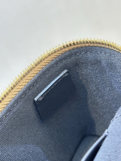 シャネル レディーススエードとレザーのパッチワークボックスバッグ