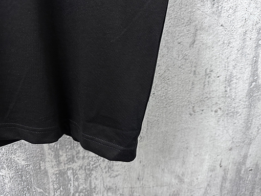 クロムハーツスーパーコピー ラインストーン付きクルーネック半袖Tシャツ