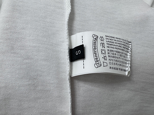 クロムハーツスーパーコピー ラインストーン付きクルーネック半袖Tシャツ