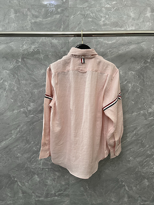 トムブラウンスーパーコピー 新作レディースリネン長袖シャツ