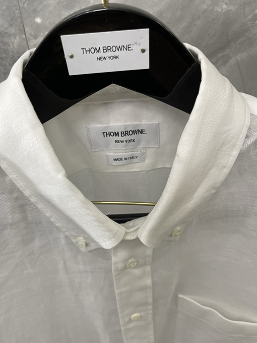 トムブラウンスーパーコピー 新作レディースリネン長袖シャツ