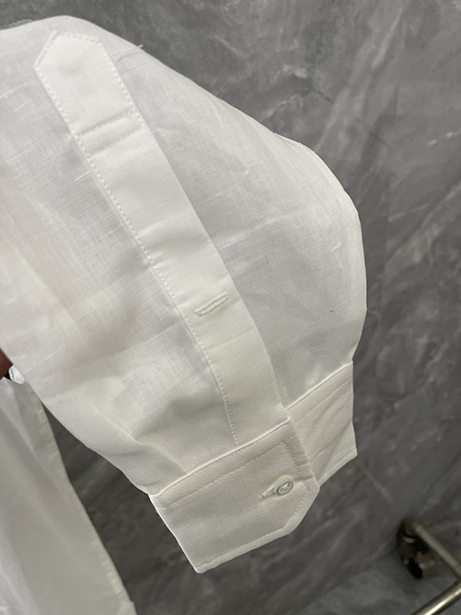 トムブラウンスーパーコピー 新作レディースリネン長袖シャツ