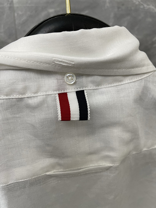 トムブラウンスーパーコピー 新作レディースリネン長袖シャツ