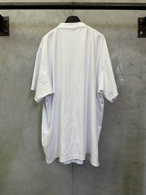 バレンシアガブランドコピー スプリンググリーンテープ 半袖Tシャツ