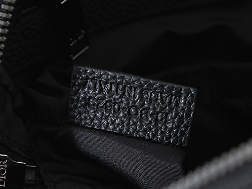 ディオール マットグレイン牛革クラッチバッグ