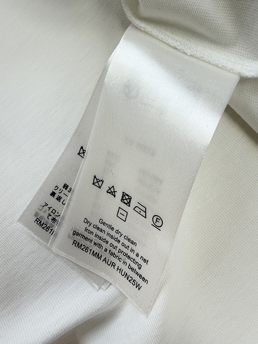 ルイヴィトンコピー 刺繍ロゴ入り半袖Tシャツ