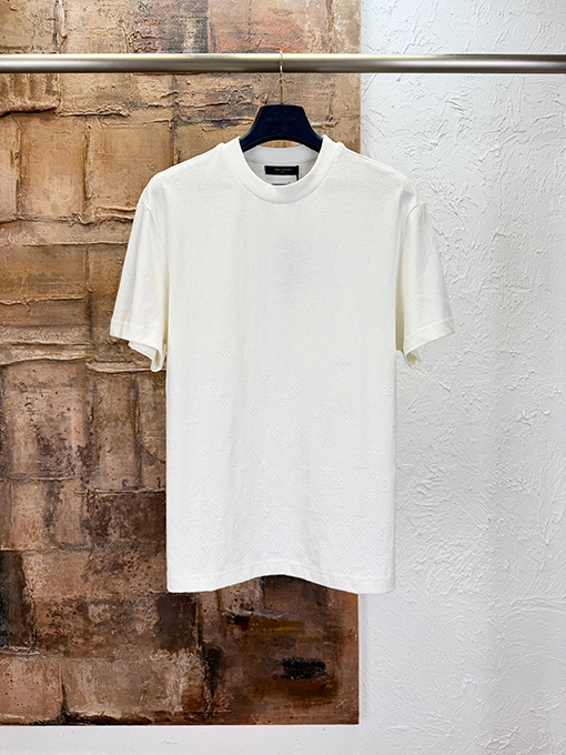 ルイヴィトン フロッキーグラデーションプリント半袖Tシャツ